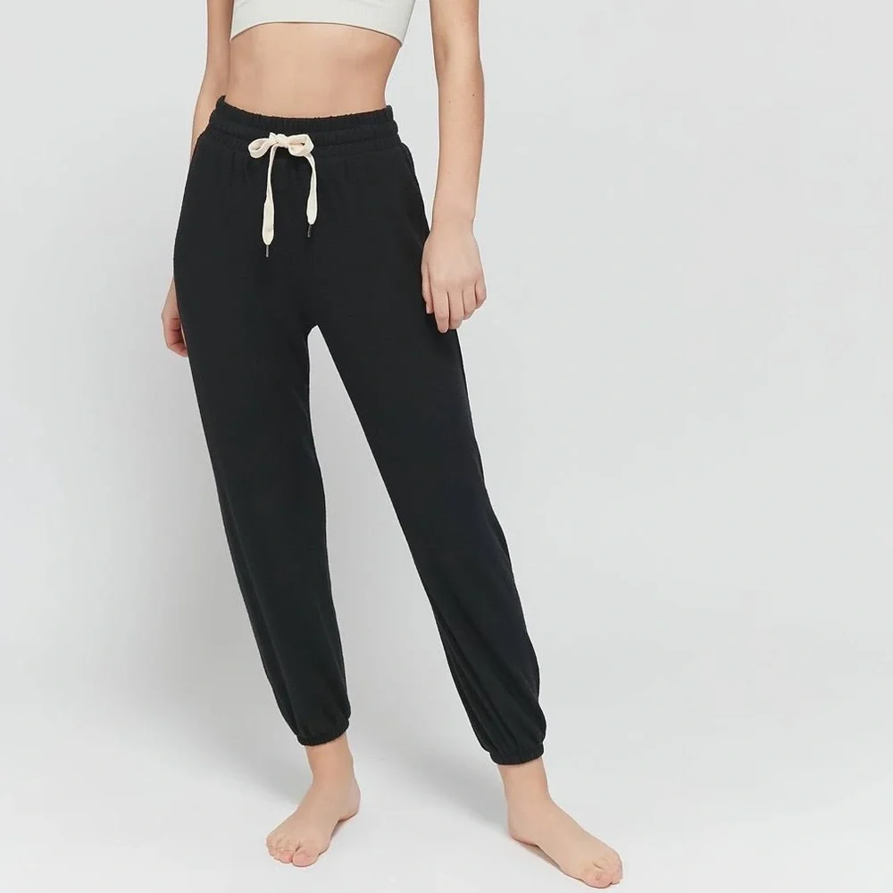 Urban Outfitters Out from Under Jenny Fleece Jogger Pant in Light Grey (XS) - Picture 2 of 8